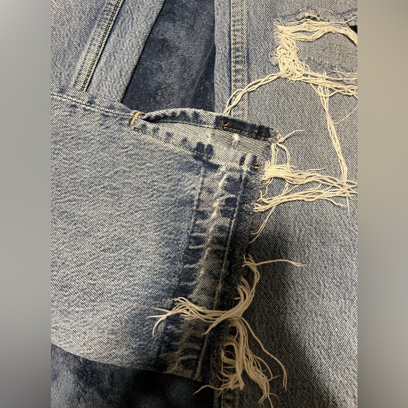 Free People - Distressed Denim - Picture 4 of 4